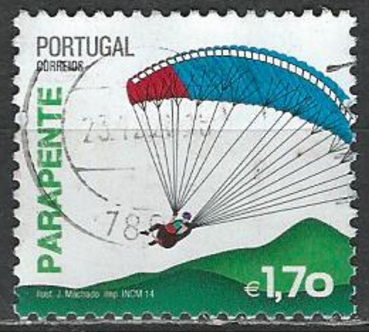 Portugal. Scott # 3575 Used High Value. Sport  2014 - Used Stamps