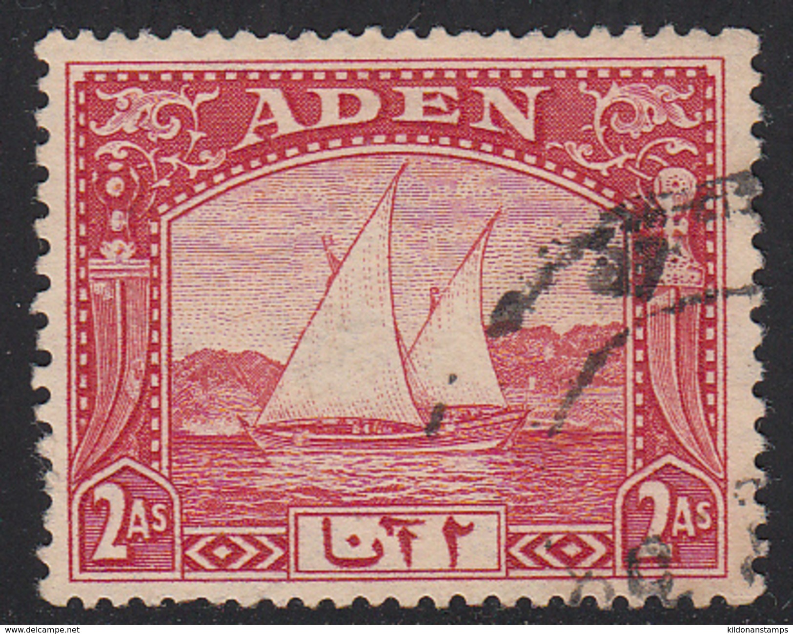 Aden 1937 Cancelled, Sc# , SG 4 - Aden (1854-1963)