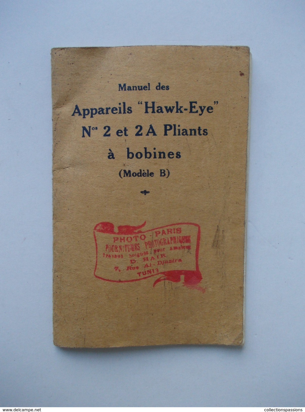 - Manuel Des Appareils "Hawk-Eye" - - Matériel & Accessoires