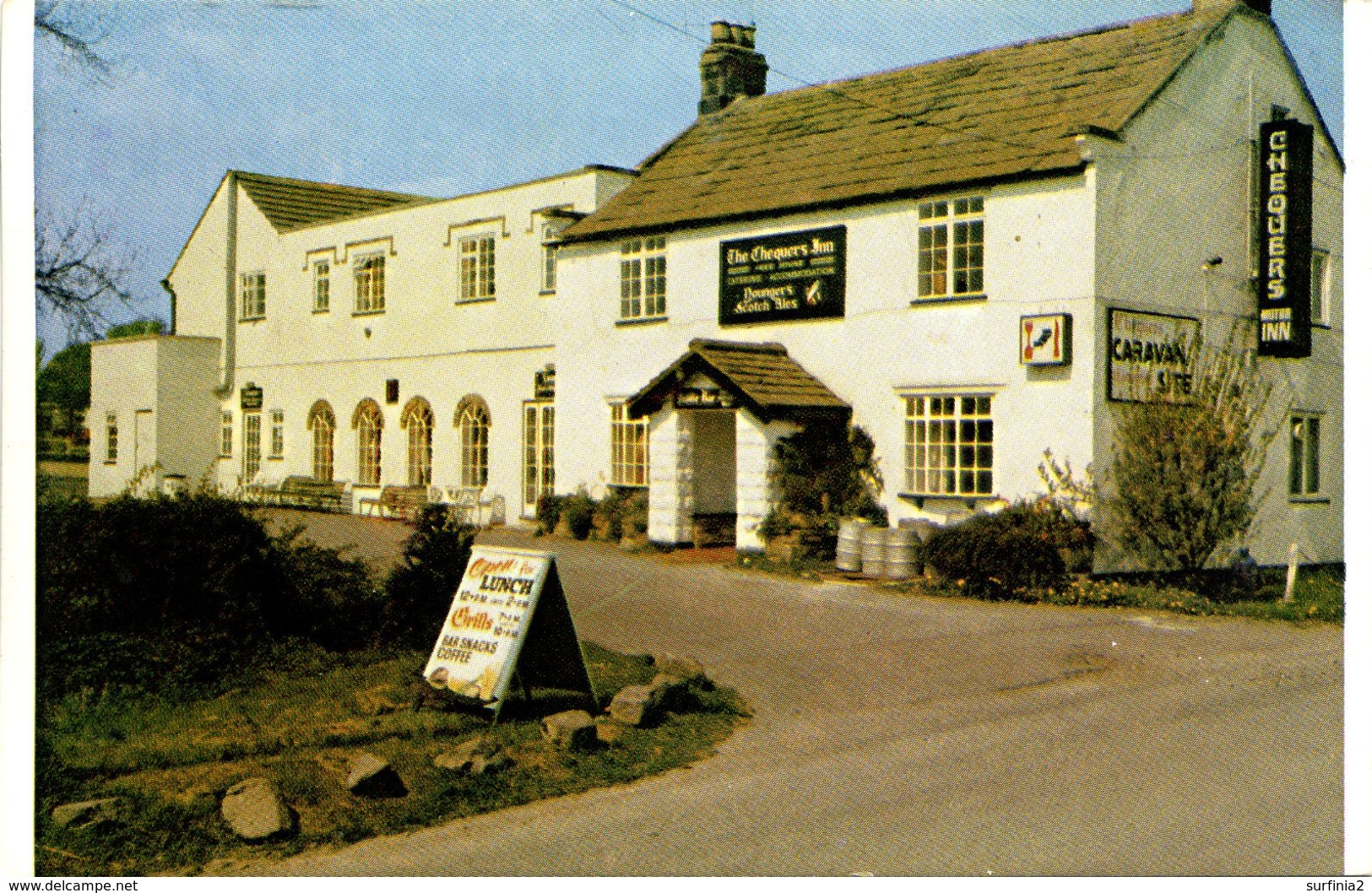 YORKS - HARROGATE - BISHOPS THORNTON - THE CHEQUERS INN  Y3197 - Harrogate