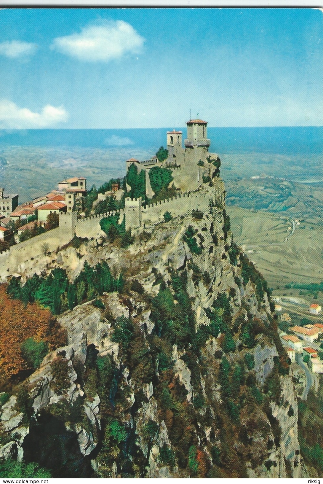 The Fortress And Panorama. San Marino.      # 06095 - San Marino