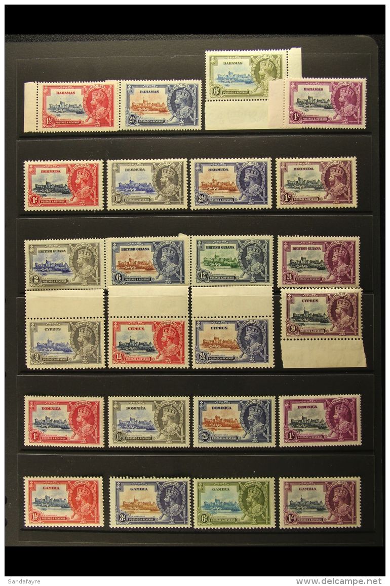 1935 SILVER JUBILEE All Different Collection Of 16 Complete Mint Sets, A Few Minor Faults E.g. Some With Lightly... - Unclassified