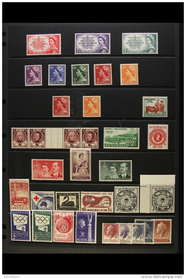 1953-65 MINT "STERLING" COLLECTION WITH MULTIPLES. An Attractive, Highly Complete Collection (mostly Never... - Other & Unclassified