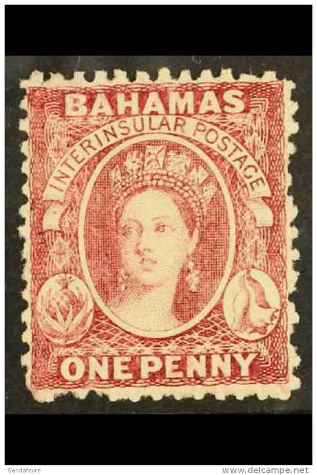 1863-77 1d Carmine-lake, Wmk Crown CC, Perf.12&frac12;, SG 21, Fine, Never Hinged Mint, BP Basel Certificate... - Other & Unclassified