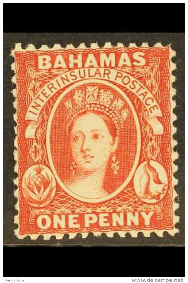 1863-77 1d Red, Wmk Crown CC, Perf.12&frac12;, SG 24, Fine, Never Hinged Mint, BP Basel Certificate Accompanies.... - Other & Unclassified