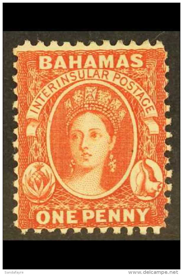 1882 1d Scarlet-vermilion, Wmk Crown CA, Perf.12, SG 40, Never Hinged Mint, BP Basel Certificate Accompanies. For... - Other & Unclassified