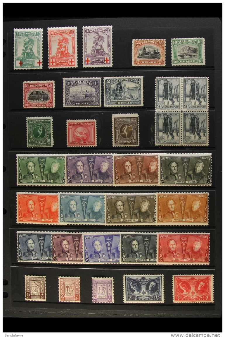 1914-61 ALL DIFFERENT MINT COLLECTION An Attractive Collection Presented On Stock Pages. Includes 1914 Red Cross... - Other & Unclassified