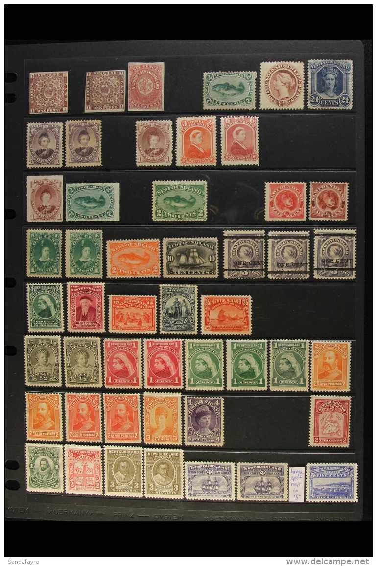 1857-1947 MINT COLLECTION, CAT &pound;4,300+. Mostly All Different Collection On Stock Pages, Inc 1857-64 1d... - Other & Unclassified