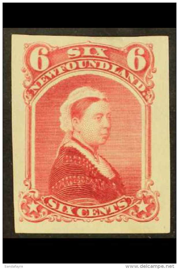 1868 6c Rose, Queen Victoria, As SG 39, Die Proof On India, Uni 35p, Very Fine And Fresh. For More Images, Please... - Other & Unclassified