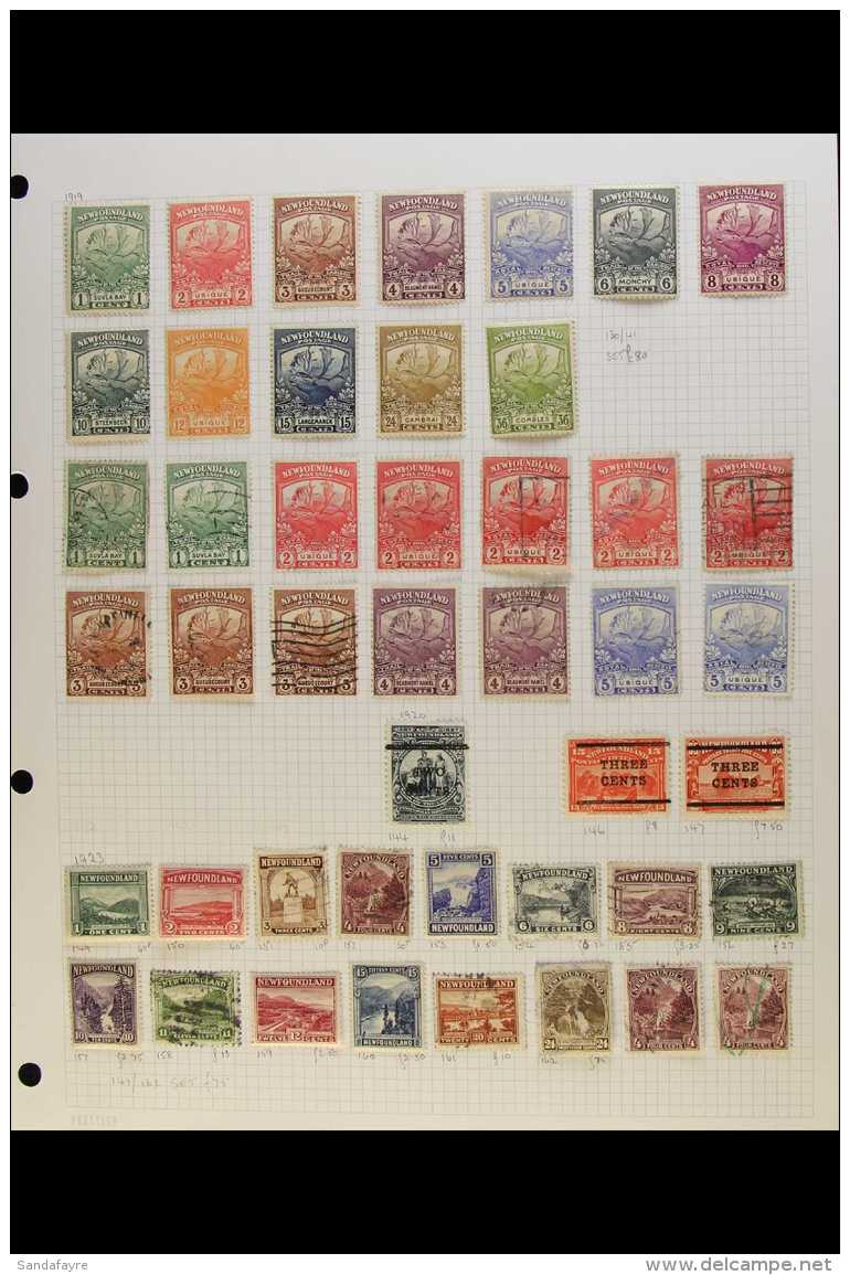 1887-1947 SUBSTANTIAL MINT AND USED COLLECTION On Album Pages, Some Duplication But With Much Of Interest... - Other & Unclassified