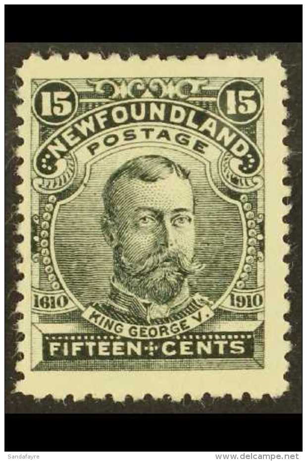 1910 15c Black KGV, Perf 12, SG 105, Very Fine Mint. For More Images, Please Visit... - Other & Unclassified