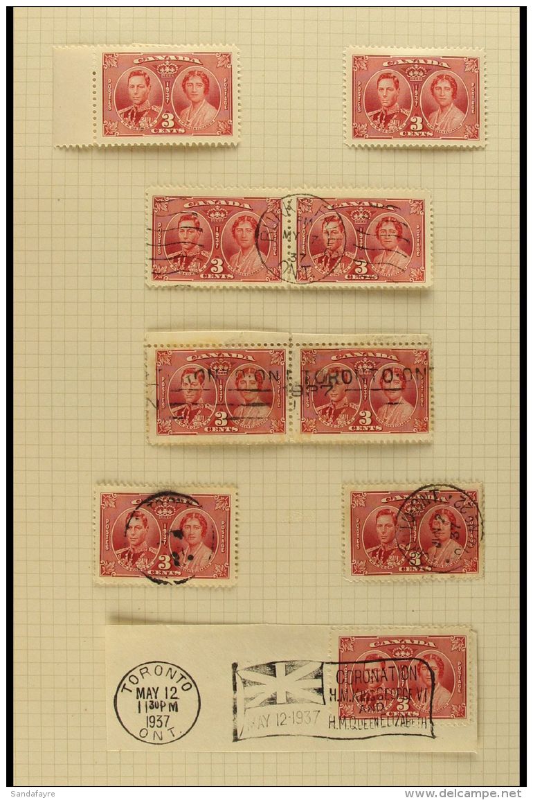 1937-58 EXTENSIVE &amp; INTERESTING COLLECTION In An Album. A Semi Specialized Collection Of Mint &amp; Used... - Other & Unclassified