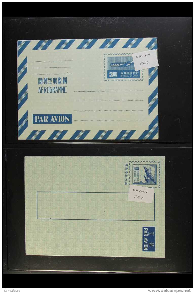 POSTAL STATIONERY - AEROGRAMME COLLECTION 1953-1971. A COMPLETE UNUSED COLLECTION Of All Different Air Letter... - Other & Unclassified