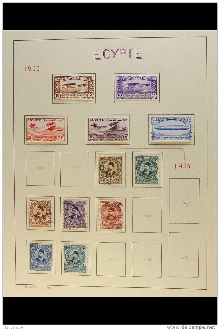 1866-1963 FINE CLEAN COLLECTION On "Schaubeck" Leaves, All Different Mint Or Used. Note Good Range 19th... - Other & Unclassified