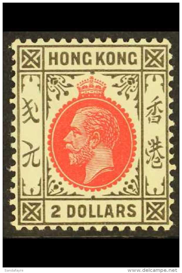 1921 $2 Carmine Red And Grey Black, Wmk Script, SG 130, Very Fine And Fresh Mint. For More Images, Please Visit... - Other & Unclassified