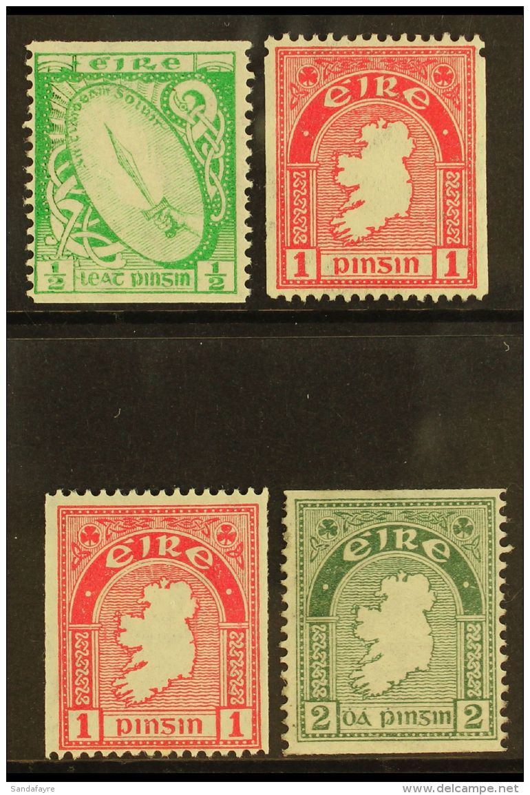 1933-34 COIL STAMPS &frac12;d, 1d (2, One Single Perf), And 2d Imperf X Perf 14, SG 71a, 72b/c, 74a, Fine Mint.... - Other & Unclassified