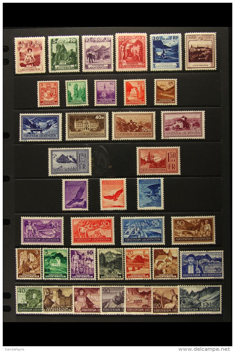 1930-46 FINE MINT COLLECTION An Attractive All Different Collection That Includes 1930 Views Range To 90rp (90rp... - Other & Unclassified