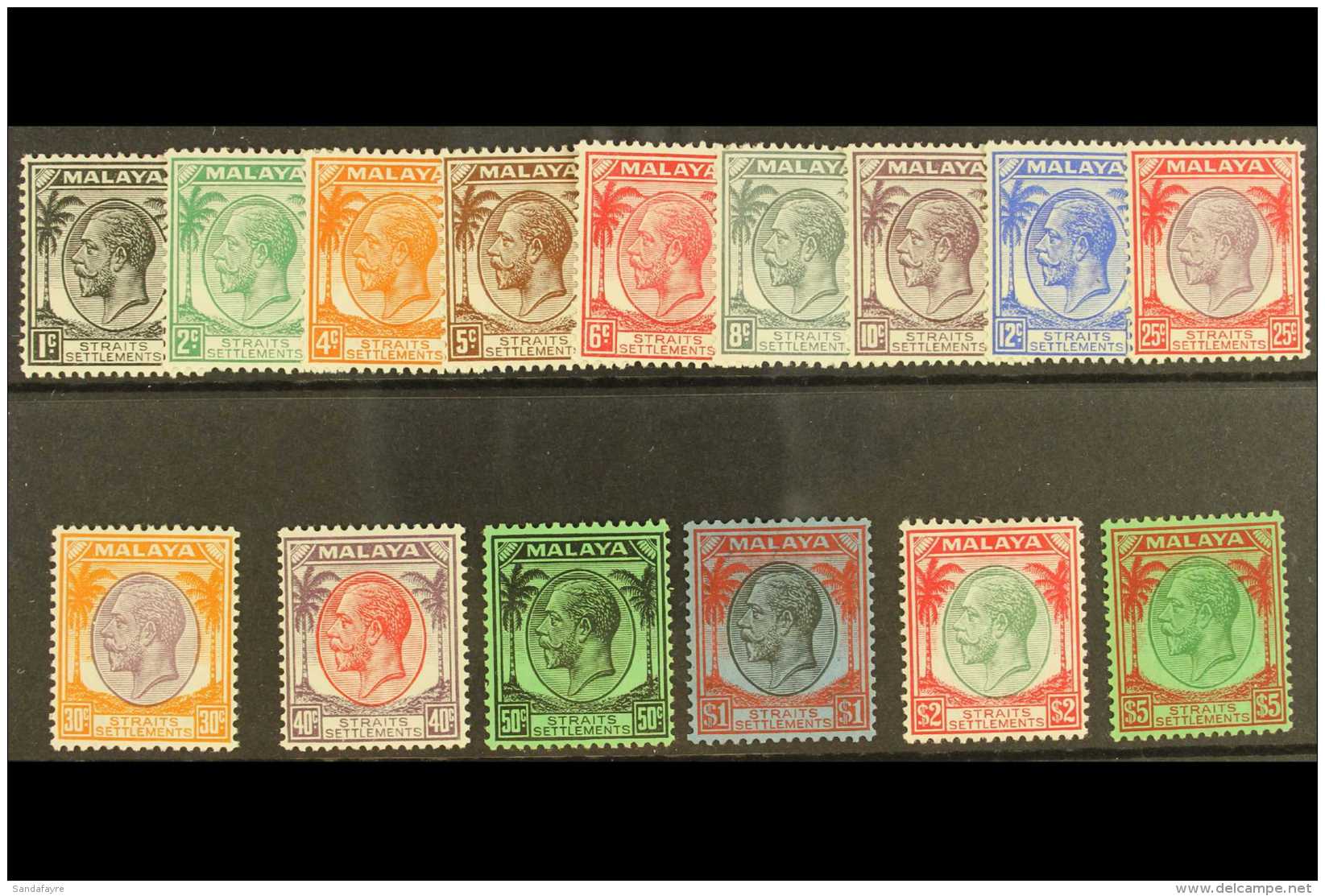 1936 Geo V Set Complete, SG 260 - 74, Very Fine And Fresh Mint. (15 Stamps) For More Images, Please Visit... - Straits Settlements