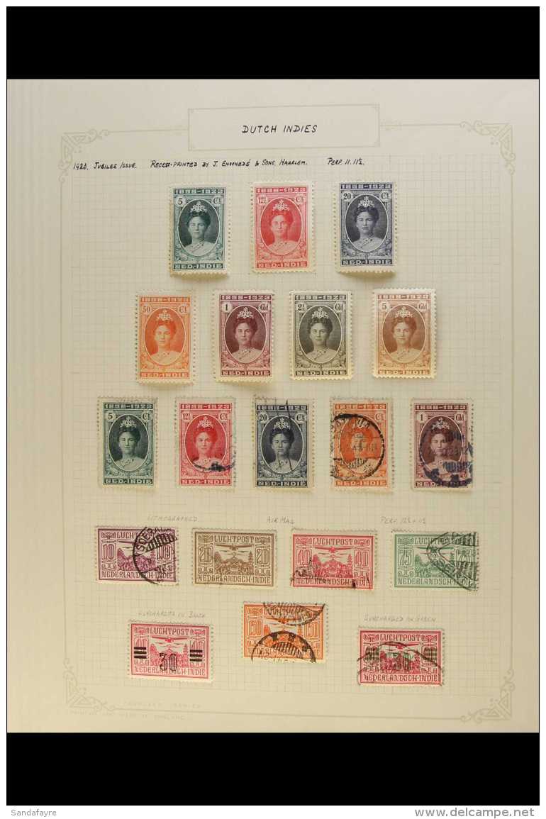 NETHERLANDS INDIES / INDONESIA 1864-1965 All Different Mint And Used Collection On Album Pages, Starts With 1864... - Other & Unclassified
