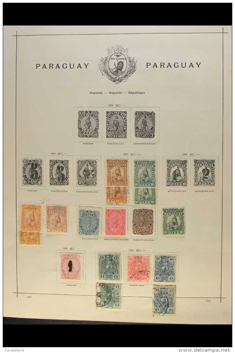 1879-1937 ATTRACTIVE COLLECTION A Most Useful Mint &amp; Used Collection, Chiefly All Different With Some Issues... - Paraguay