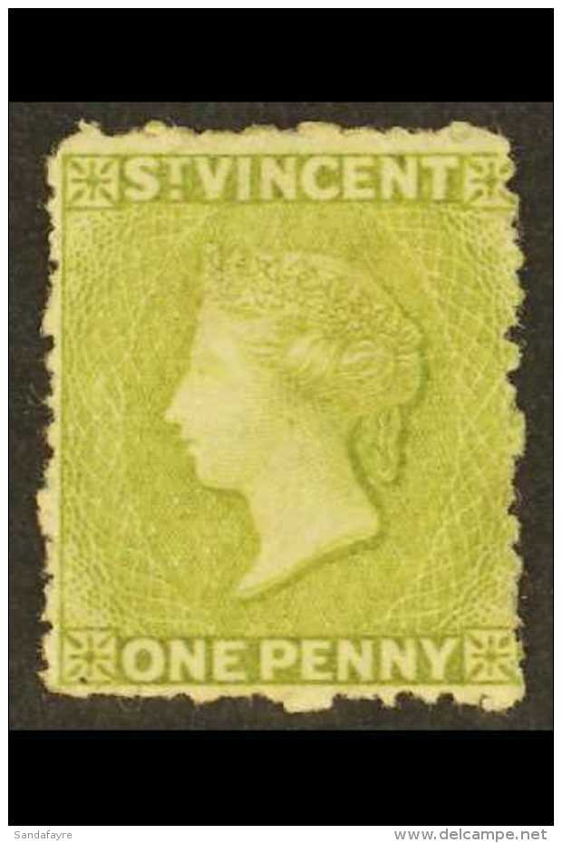 1880 1d Olive-green Perf, 11 To 12&frac12;, SG 29, Mint. For More Images, Please Visit... - St.Vincent (...-1979)