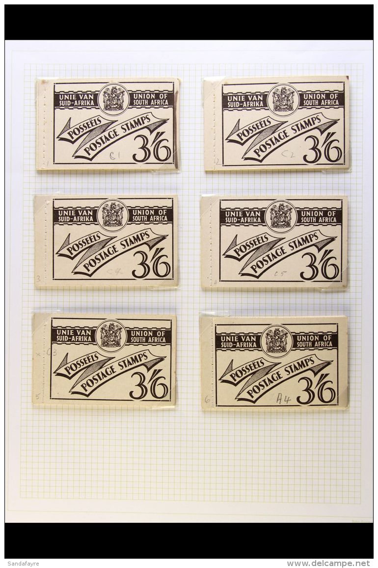 1951 BOOKLETS 3s6d Complete Booklet (SG SB19) - A Collection Of 28 Booklets, Containing Different Panes From The... - Unclassified