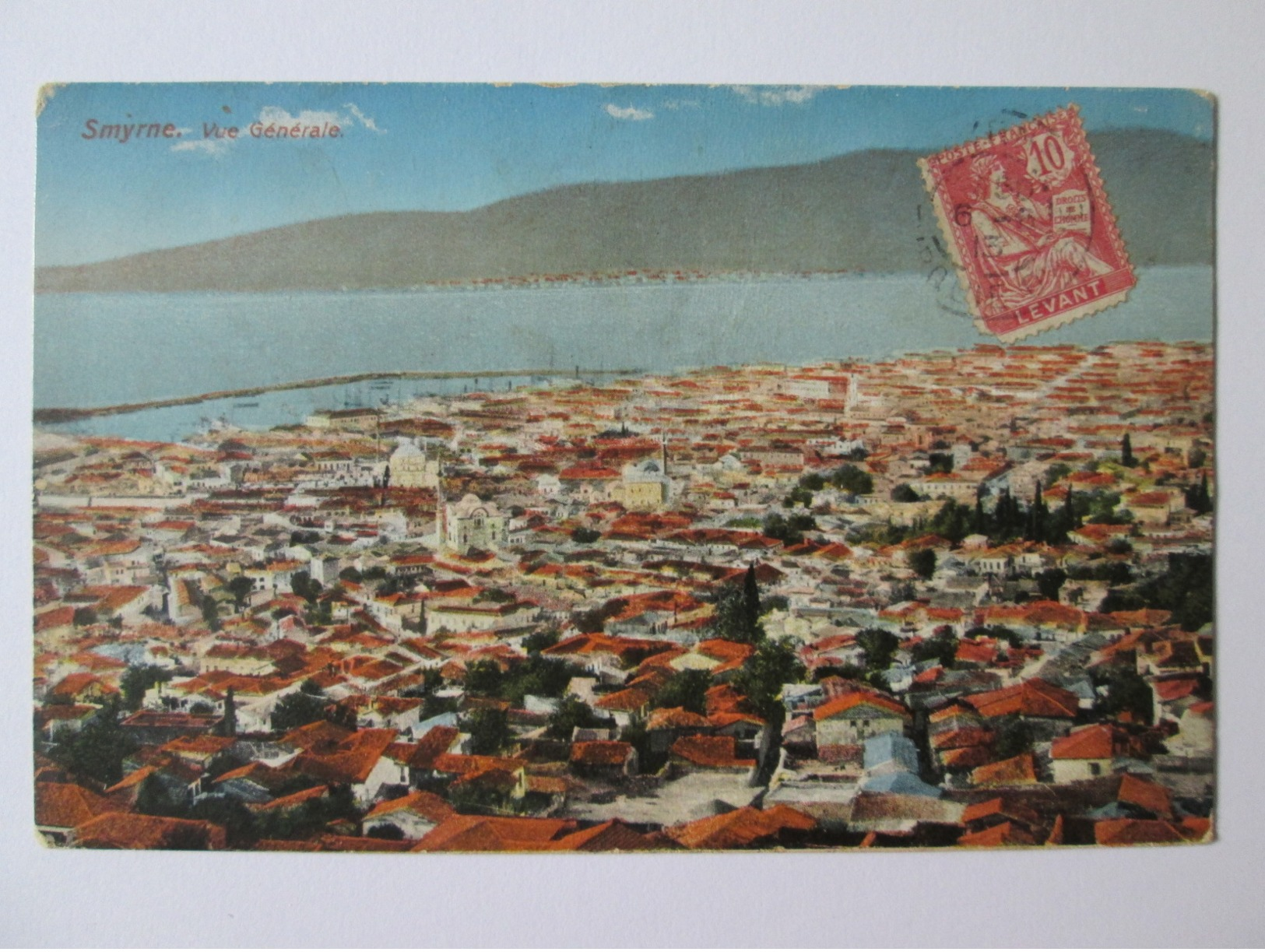 Smyrna/Smyrne-Levant Stamp,used Postcard Around 1913 - Turquie