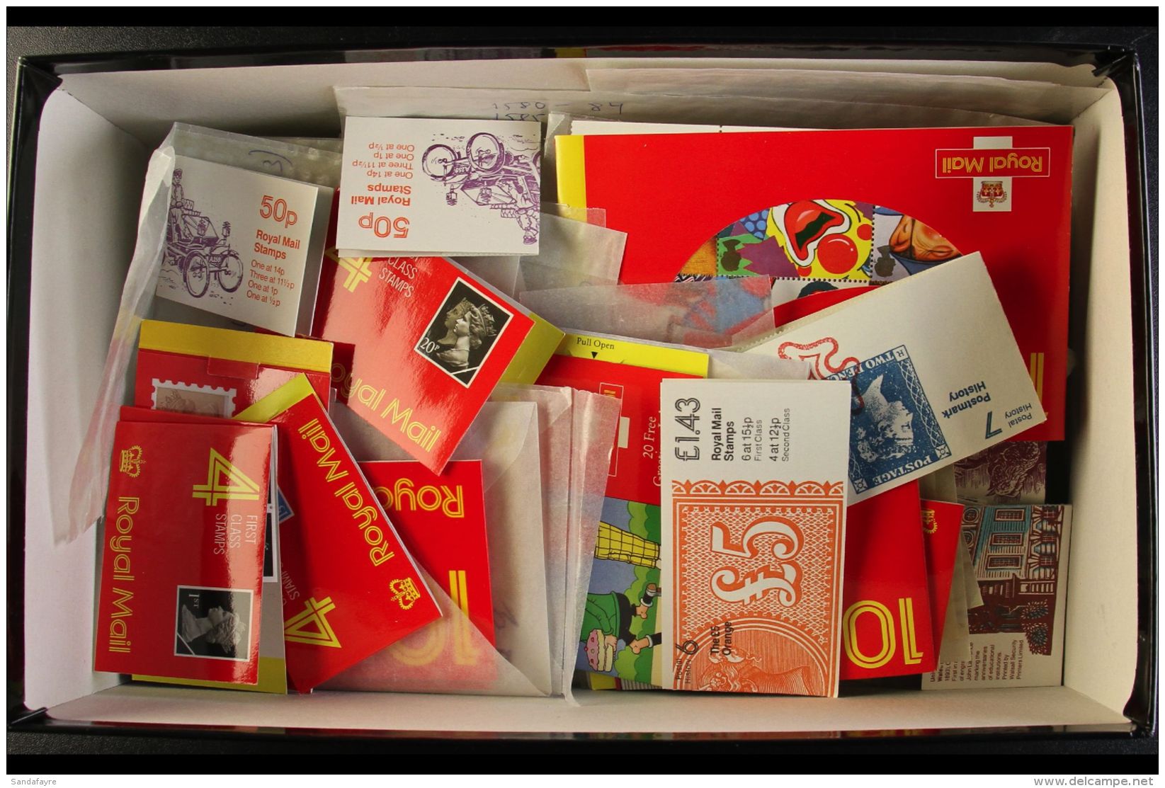 1980's - 2010's SETS, MINIATURE SHEETS, BOOKLETS, MACHINS, FACE VALUE &pound;350+. A Shoebox With Commemorative... - Other & Unclassified