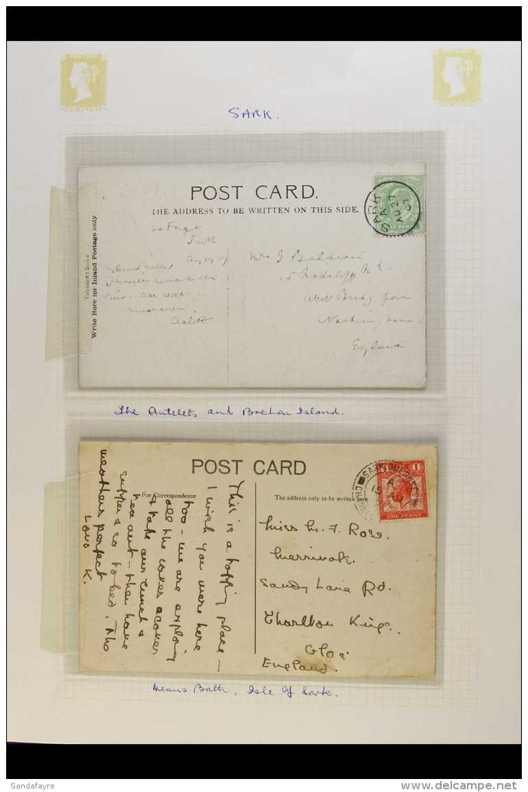 CHANNEL ISLANDS 1907-71 Collection Of Cards And Covers, Includes A Couple Of Early Used Cards With 1907 And 1929... - Other & Unclassified