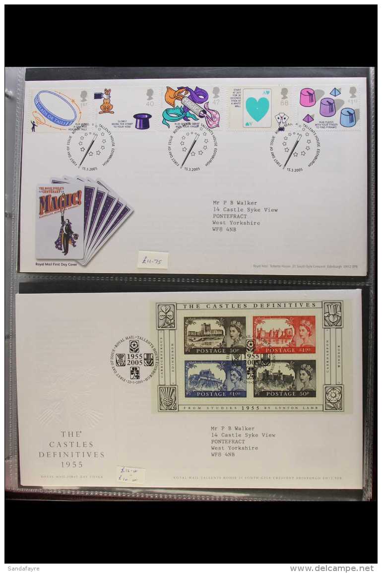 1970-2008 FIRST DAY COVER COLLECTION A Lovely, All Different Collection Of Illustrated First Day Covers With A... - FDC