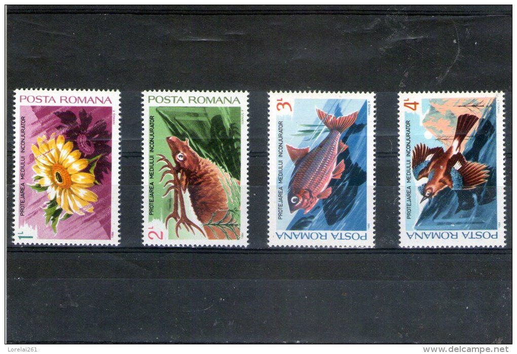 1984 - Protection De L Environnement  Mi 4031/4034 Et Yv 3497/3500 MNH - Ungebraucht