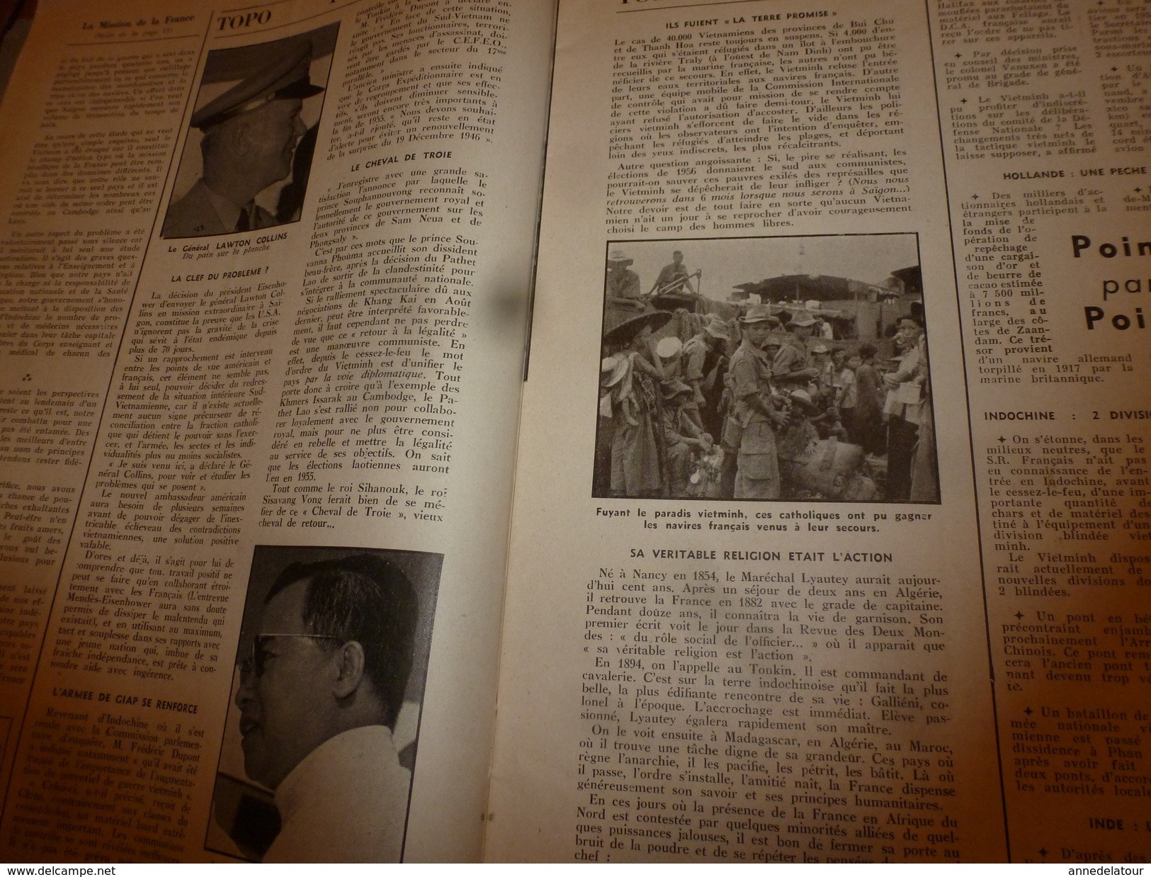 1954 LE COMBATTANT D'INDOCHINE: J'étais Prisonnier Du Vietminh ;Hanoï; Saïgon; Ho Chi Minh; SIAM ;Légion; G. De Villier - Français