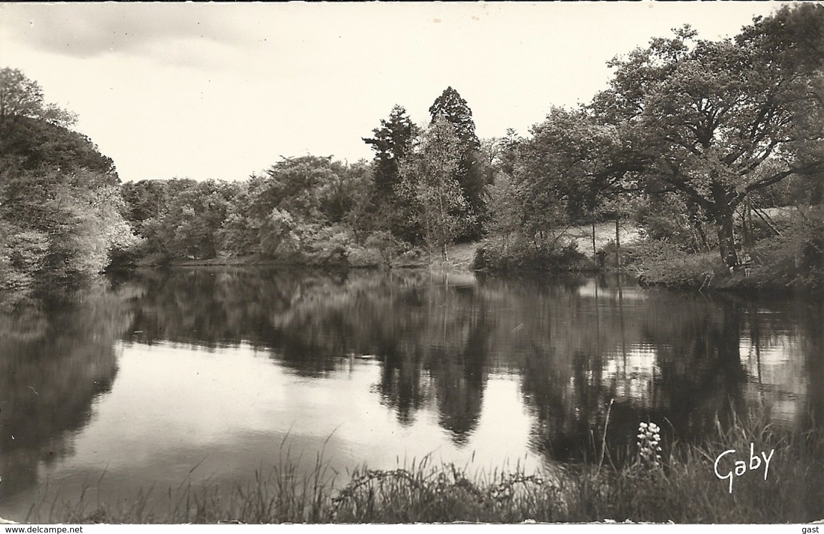 44   SAINT  ETIENNE  DE  MONTLUC    ETANG  DU  CHATEAU    DE  LA  BILLIAIS - Saint Etienne De Montluc