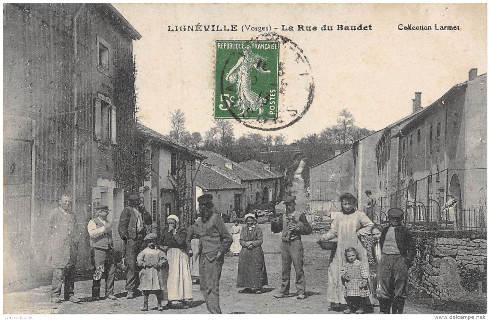 Ligneville       88         La Rue Du Baudet - Andere & Zonder Classificatie
