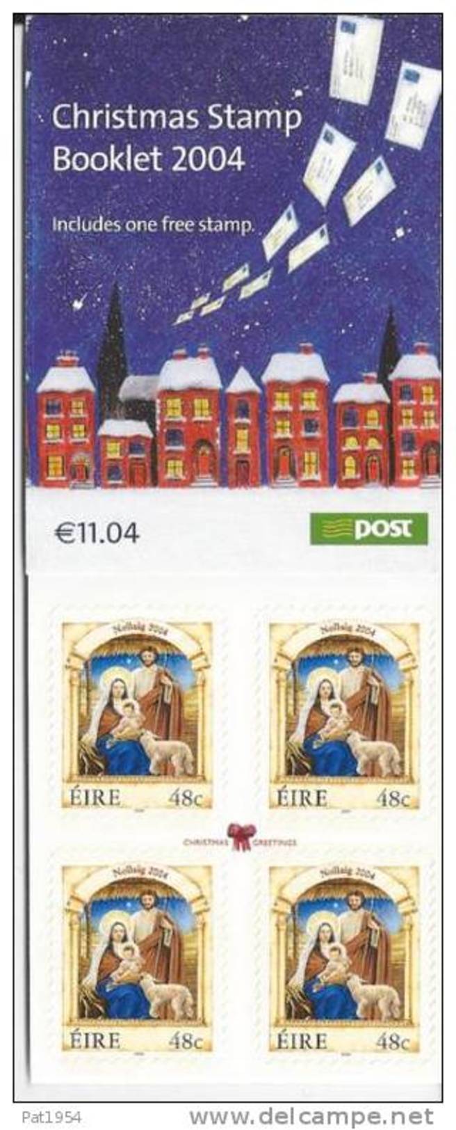 Irlande 2004 Carnet N°1625  Neuf ** Noël - Libretti