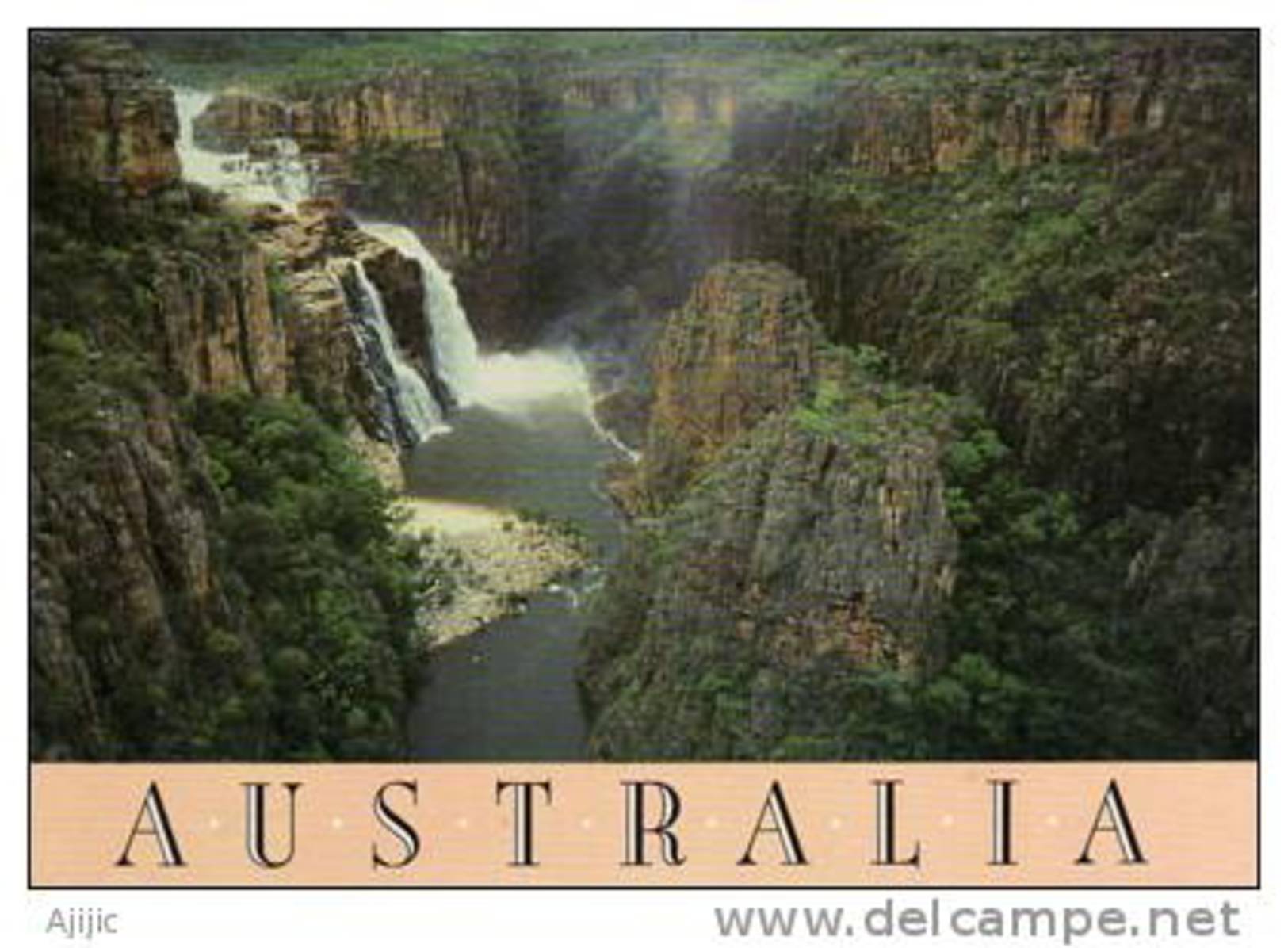 Australie. Twin Falls Dans Le Parc Kakadu. Territoire Du Nord.  Une CP Neuve, Non Circulée - Kakadu