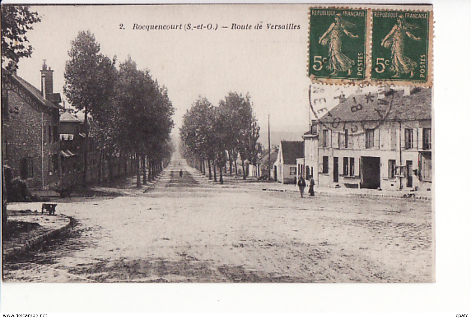 Rocquencourt - Route De Versailles / Editions EDIA N°2 - Rocquencourt