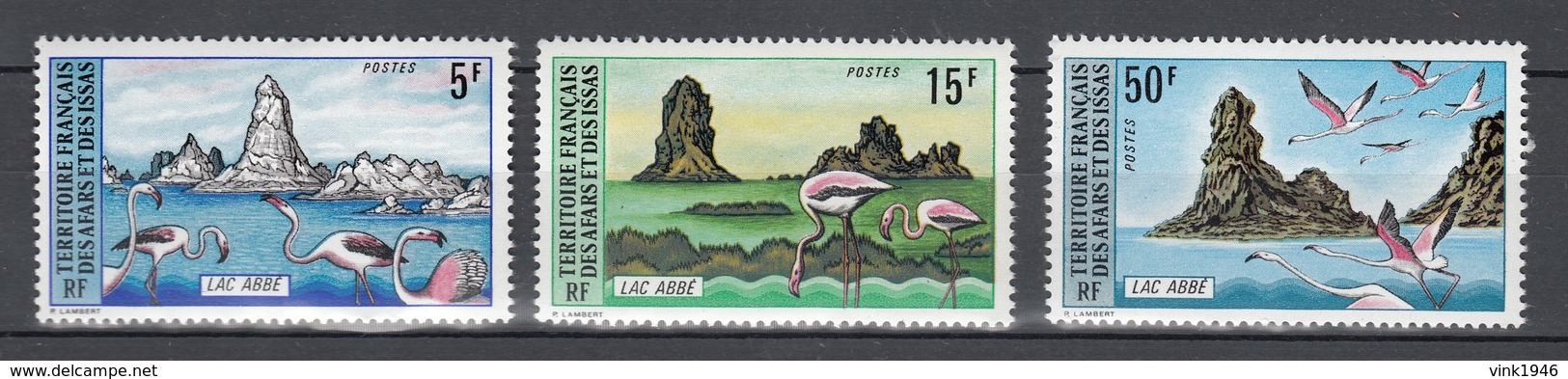 Afars Et Issas 1974,3V,set,birds,vogels,vögel,oiseaux,pajaros,uccelli,aves,MLH/Ongebruikt,(A3188) - Autres & Non Classés