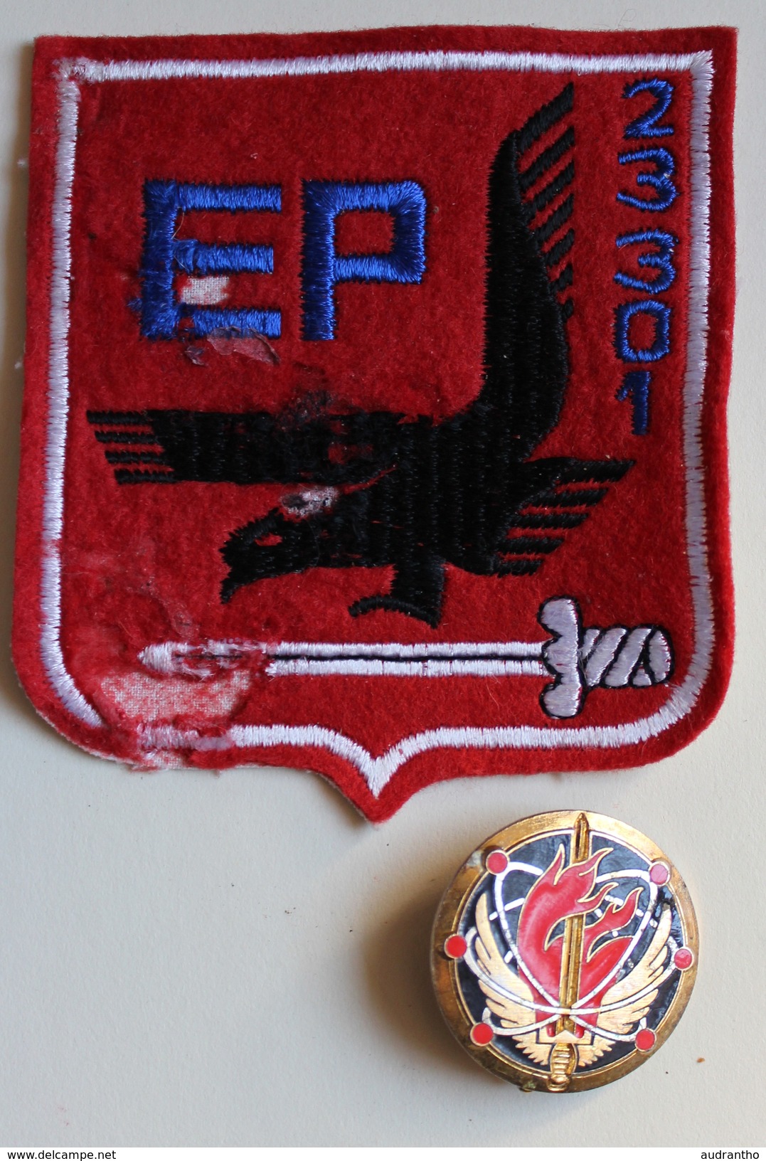 Insigne Moyens De Sécurités Et De Protection MSP 20/103 B.A. 103 Cambrai Delsart A992 - Airforce