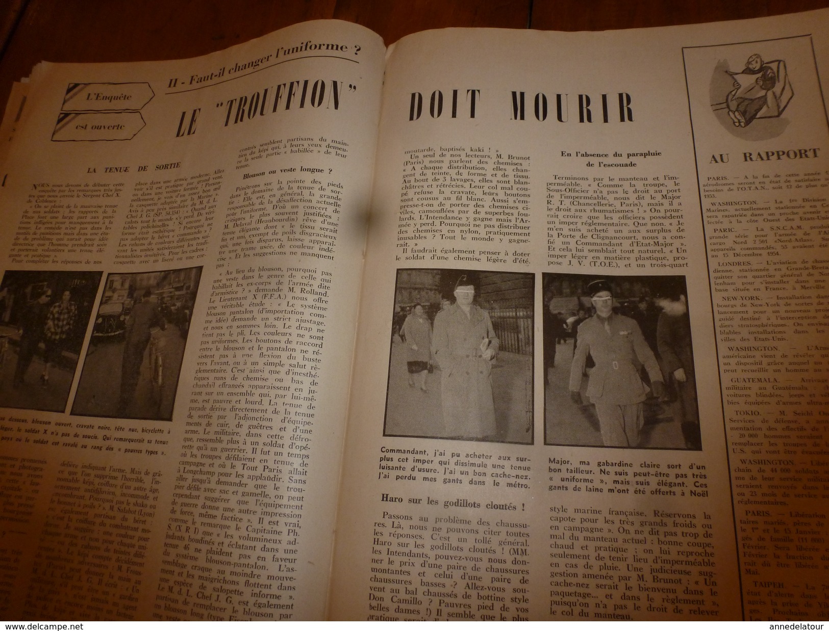 1955 LE COMBATTANT D'INDOCHINE:J'étais prisonnier du Vietminh; Opé. Fellaga de G. de Villiers; Mitterand; Ho Chi Minh