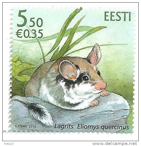 Estland / Estonia 2010 Estonia The Garden Dormouse MNH - Estland