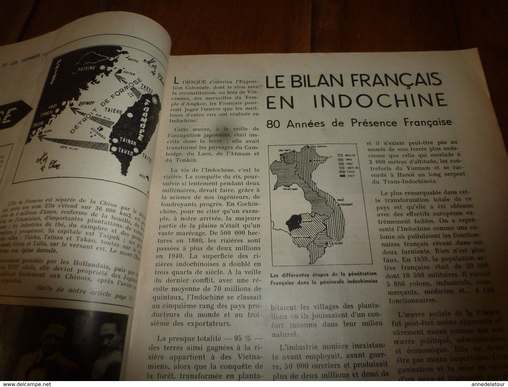 1954 LE COMBATTANT D'INDOCHINE:   Au secours de DIEN BIEN PHU ;  Bataille de la Rivière Noire ; etc