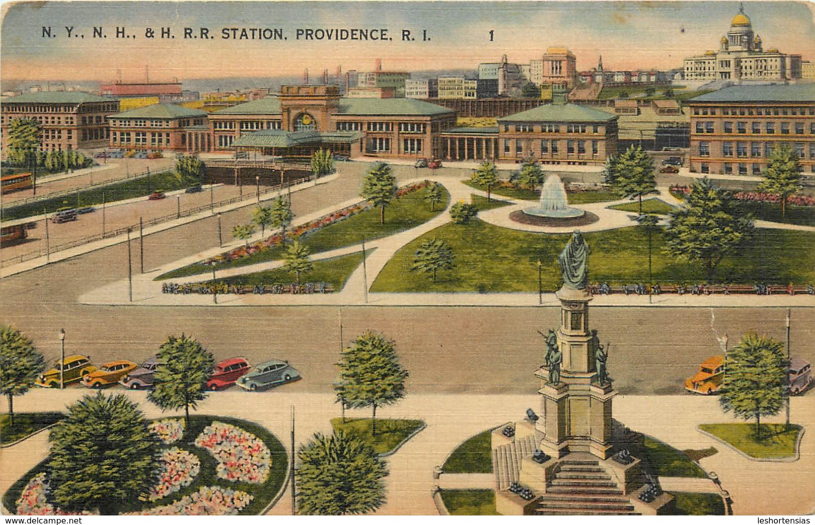 N. Y. N. H. H. R. R. STATION PROVIDENCE R.I. - Providence