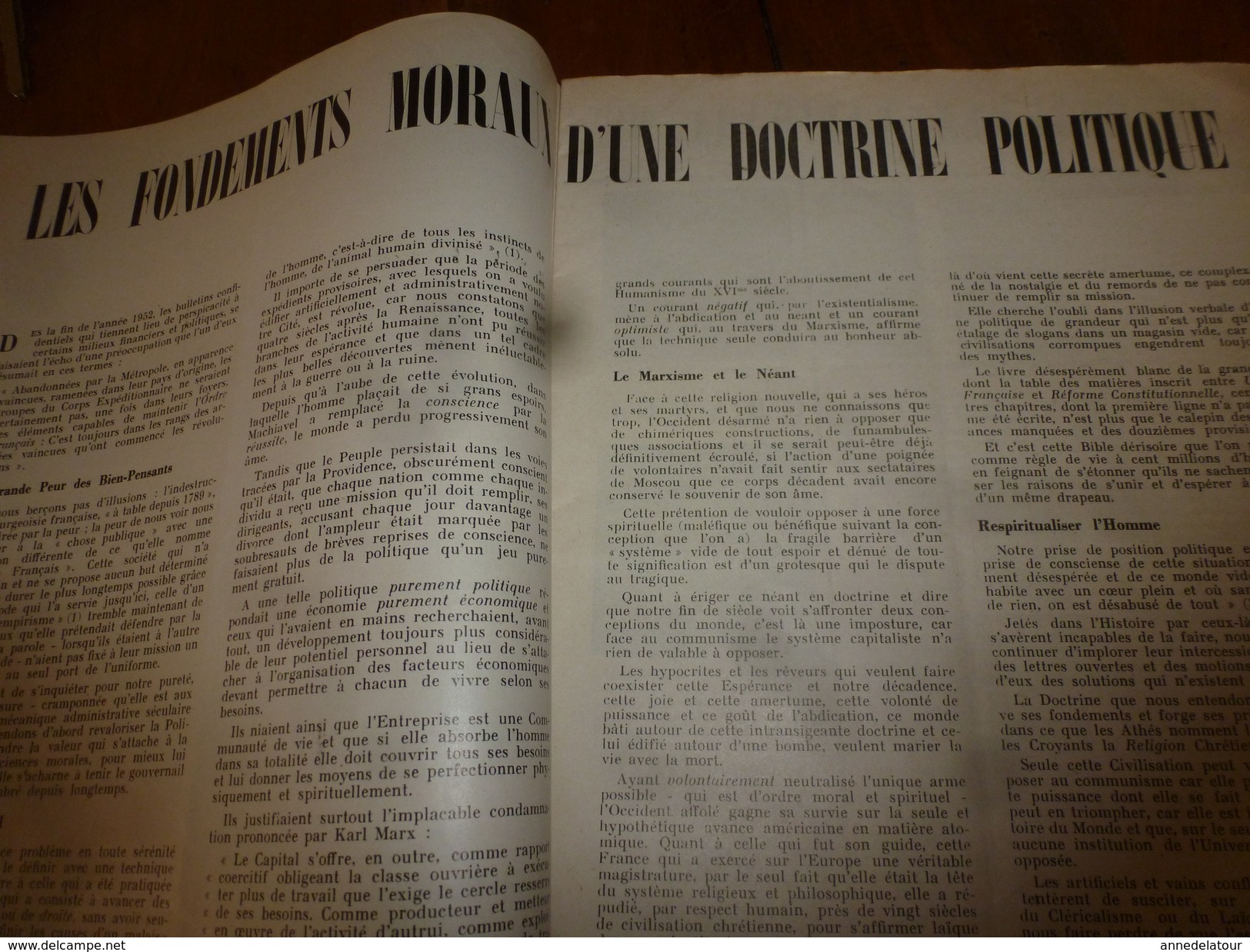 1955 LE COMBATTANT D'INDOCHINE:   J'étais à DIEN BIEN PHU ; La Liberté Du Culte à La Mode Vietminh; Etc - Francese