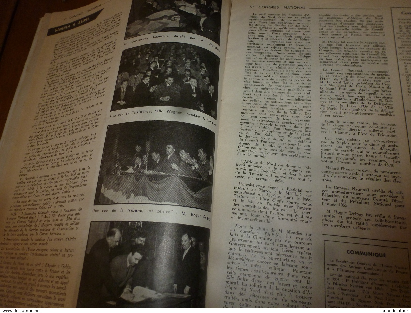 1955 LE COMBATTANT D'INDOCHINE:   J'étais à DIEN BIEN PHU ; La Liberté Du Culte à La Mode Vietminh; Etc - French