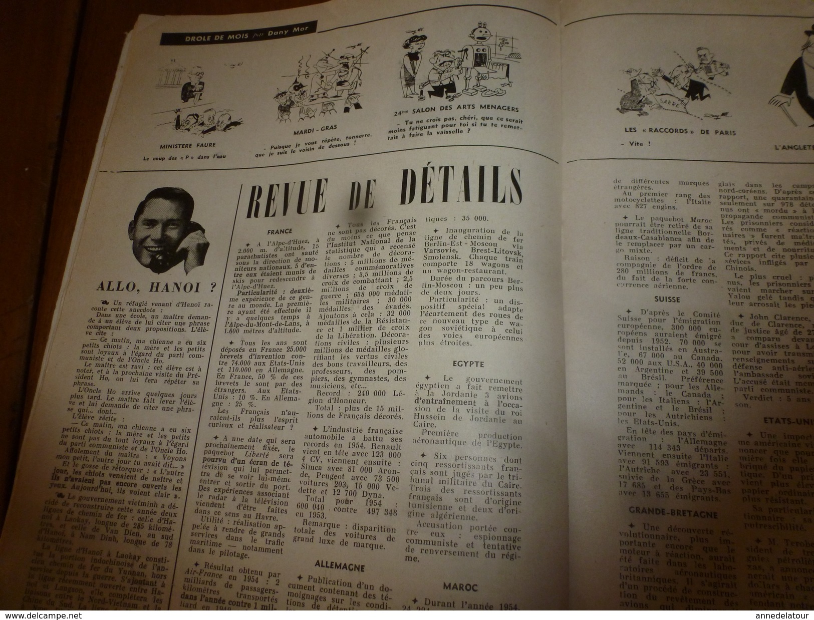 1955 LE COMBATTANT D'INDOCHINE:   J'étais à DIEN BIEN PHU ; La liberté du culte à la mode Vietminh; etc