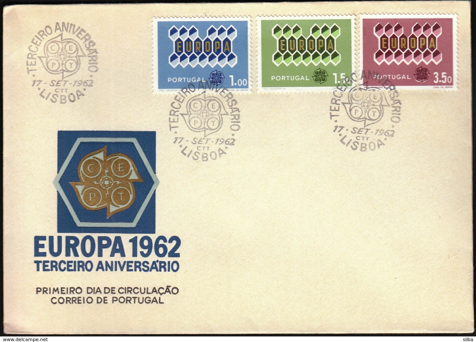 Portugal 1962 / Europa CEPT / FDC - 1962