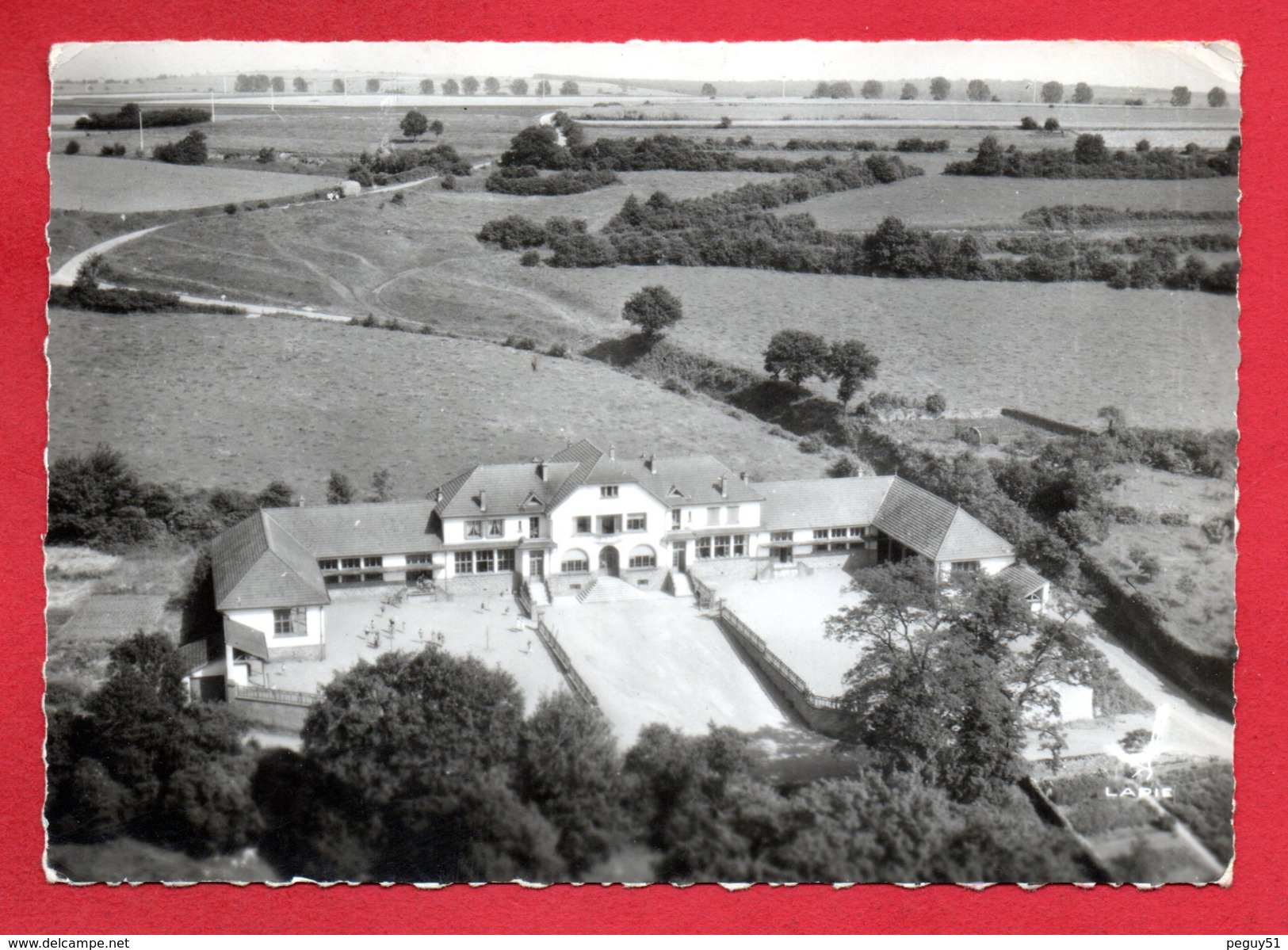 54. Cons-la -Grandville. Vue Aérienne: Le Groupe Scolaire Et La Mairie. 1987 - Autres & Non Classés