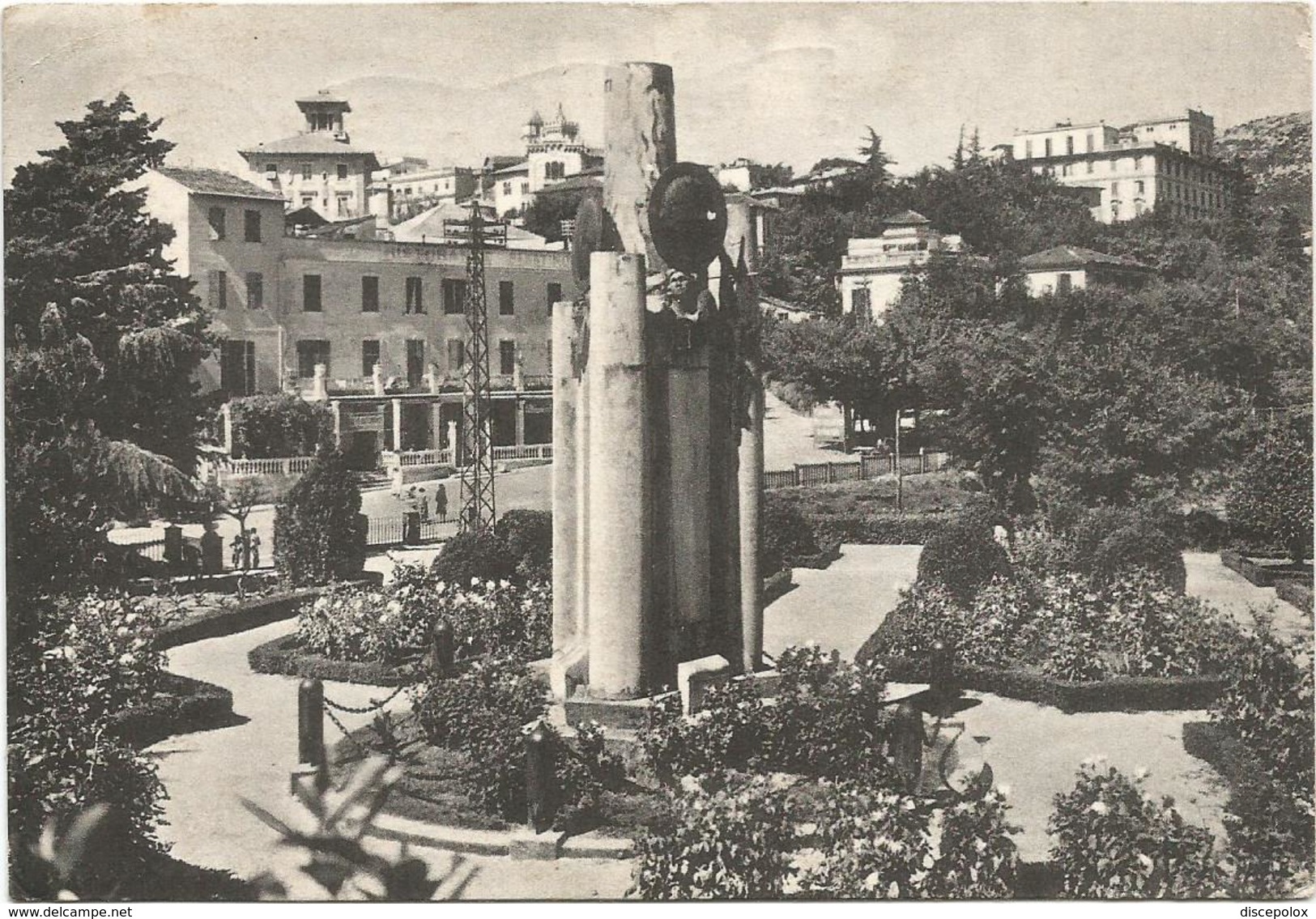 Y2856 Fiuggi (Frosinone) - Monumento Ai Caduti - Panorama Della Villa Comunale / Viaggiata 1964 - Altri & Non Classificati