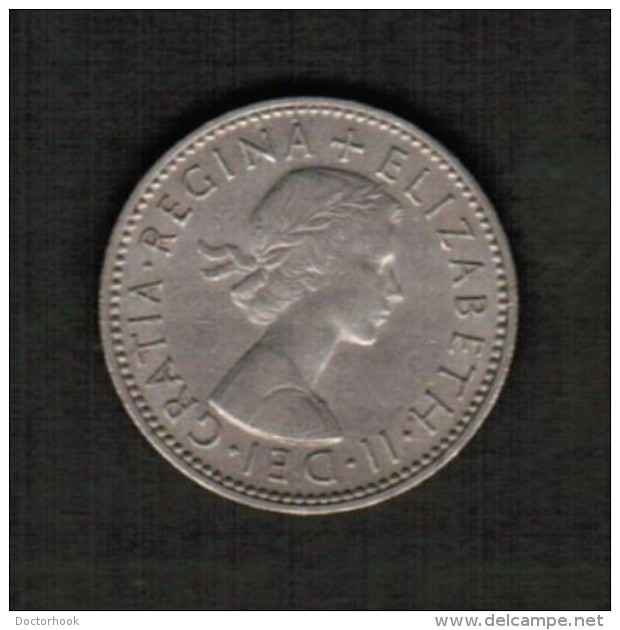 GREAT BRITAIN  1 SHILLING 1958 (KM # 904) - I. 1 Shilling